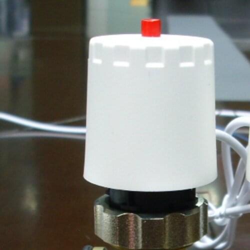 NC Normally Closed Digital Thermal Electric Actuator for Manifold in underfloor flooring Heating System part 230V room radiant