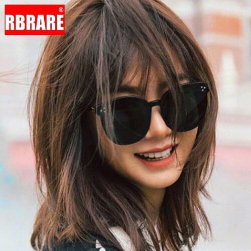 RBRARE Square Sunglasses Women Brand Designr Mirror Sunglasses Oversized Sun Glasses For Women Vintage Oculos De Sol Feminino