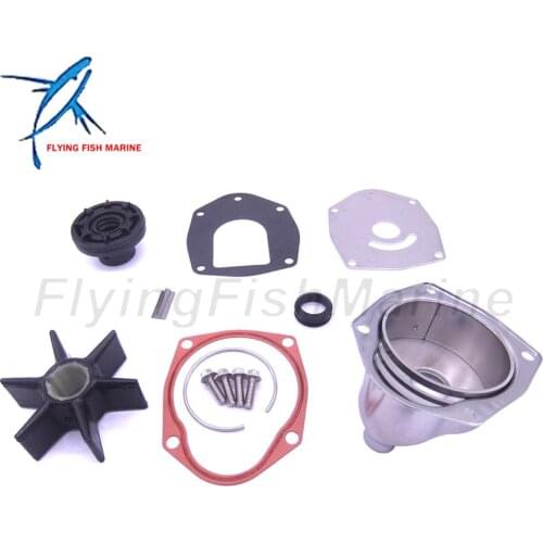 Outboard Engine 817275A09 Water Pump Repair Kit with Housing for Mercury Mariner 135HP 150HP 175HP 200HP 225HP 250HP 275HP 300HP