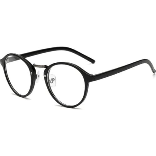 Fashion Transparent Round Glasses Clear Frame Women Spectacle Myopia Glasses Men EyeGlasses Frame Nerd Optical Frames Clear