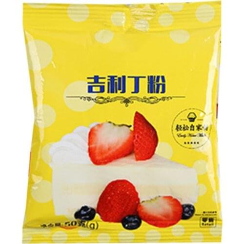 Retail/Wholesale Silver Leaf Sheet Unflavored Gelatin Powder for Cooking Baking Ingredients Bar