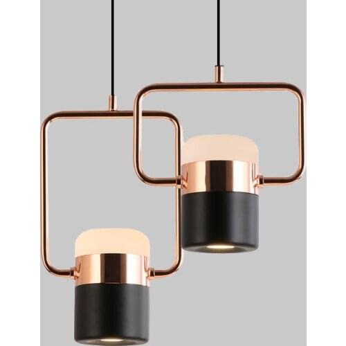 Vintage iron lighting dining room creative pendant lights kitchen chandeliers avizeler lamparas de techo hanglampen