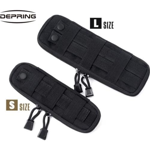 Tactical Outdoor Molle Waist Bag Knife Pouch Military EDC Backpack Attchment Bag Flashlight Magazine Gadget Holster Holder Case