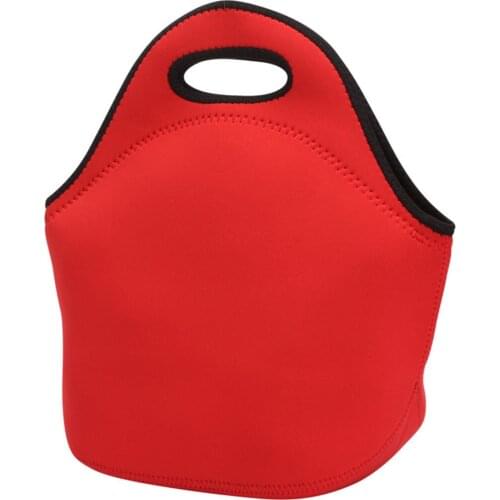 Capacity Picnic Large Bag Neoprene Thermal Lunch Waterproof Food Beverage Bento Box Storage Tote Bag Picnic Bag For Girl Women