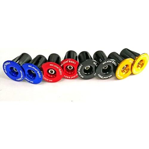 1 Pair MTB Road Bike Bicycle Handlebar Plugs Aluminum alloy Plastic Expansion Plug Handlebars Ends Stopper