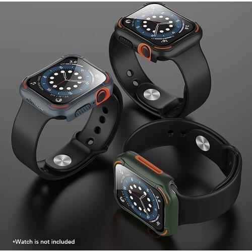 For Apple 4 5 6 SE Series 40mm 44mm Watch Protective Cover Crash Bumper Case Screen Protector