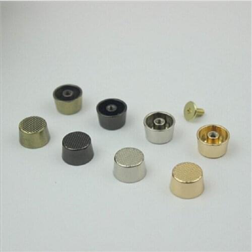 10 pieces / lot) New handbag bottom pattern rivet handbag hardware accessories