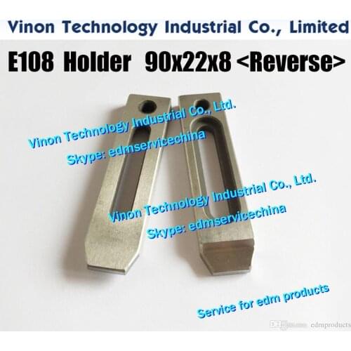 2pcs/lot) 90Lx22Wx8mm with M8 hole E108 edm Clamping Jig Holder Parts (Reverse type) for all Wire Cut machines, Wire-EDM Clamp