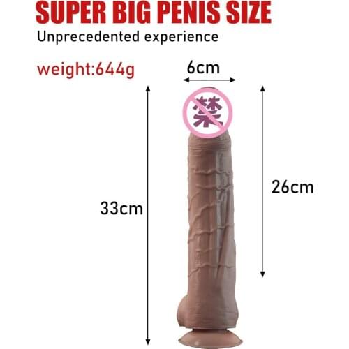 33cm Extra Long Large Manual Penis Female Masturbation Device Adult Product Penis Sex Toy