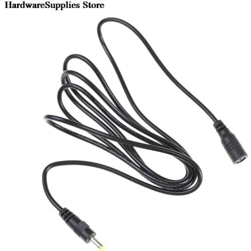4mm x 1.7mm DC Power connector Jack Adapter female + Male extension cable Plug 150cm