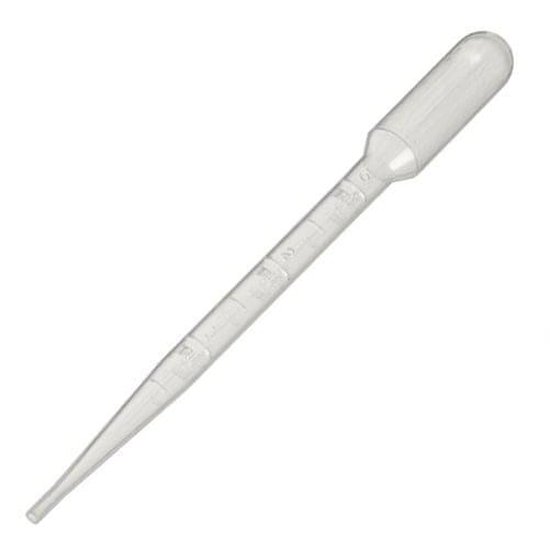 5ml Plastic Transfer Pipettes Pasteur Pipette 1/2ml graduation, Pack 100