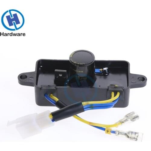 Automatic Electric Voltage Rectifier Regulator For Single Phase 2KW-3KW Chinese Gasoline Generator Spare Parts AVR 110*38*35mm