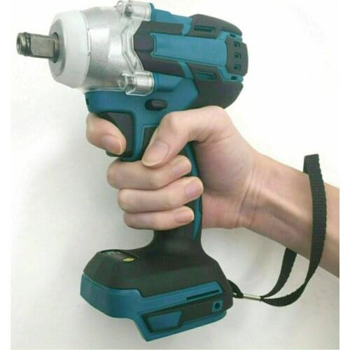 1/2" Cordless Brushless Electric Impact Wrench Tools Lightweight Adjustable Mode For Scaffolding Car Tires Automotive