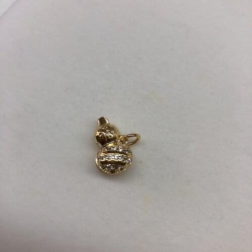 Gourd Pendant Base Finding Settings Jewelry Parts Fitting Accessories for Pearls Corals Jade Beads Crystal Stones