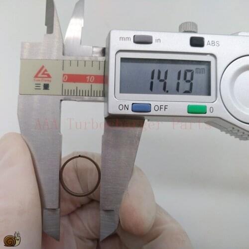 GT37/GT40 Turbo gap/step seal ring/Piston Ring/oil ring Com-side14.2x1.6x0.8 supplier AAA Turbocharger Parts