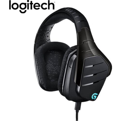 Original Logitech G633 Artemis Spectrum RGB 7.1 Surround Sound Gaming Headset Multiple Platform Compatibility Exceptional Audio