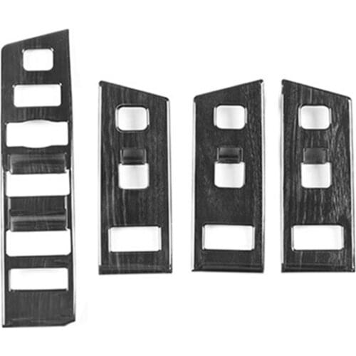 Window Switch Cover Glass Lift Switch Frame for Land Rover Evoque 2020 Car Styling