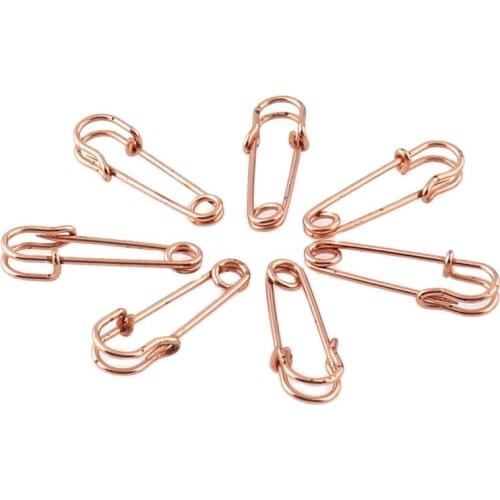 Stainless Steel Mini Safety Pins DIY Rustproof Buckle 27*8mm Pin Metal Brooch Badge Sewing Needle Knit Cross Stitch Marker Tag