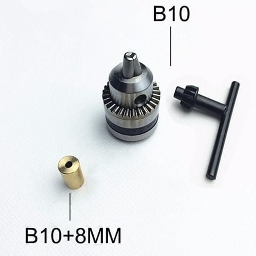 Mini Electric Drill Chuck 0.6-6mm With 8mm Copper Shaft Mount B10 Inner Hole