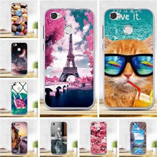 Soft TPU Ultra Thin Case For ZTE Blade A6 Lite Case Cover Romantic Multi-Color For ZTE A6 Lite 5.2 inch Flexible Cover Case