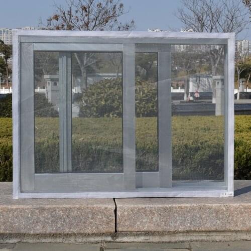 DIY Hands-free Window Screen Summer Anti-Mosquito Window Mesh Net Room Cortinas Mosquito Curtains Full Frame Self - adhesive