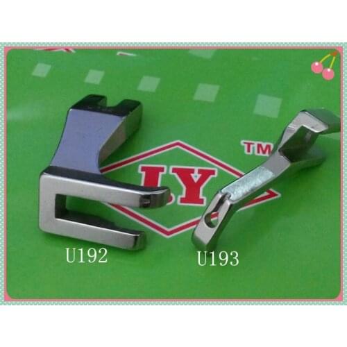 DY synchronous car thick material leather bag presser foot no trace bottom without teeth flat presser foot U192 U193