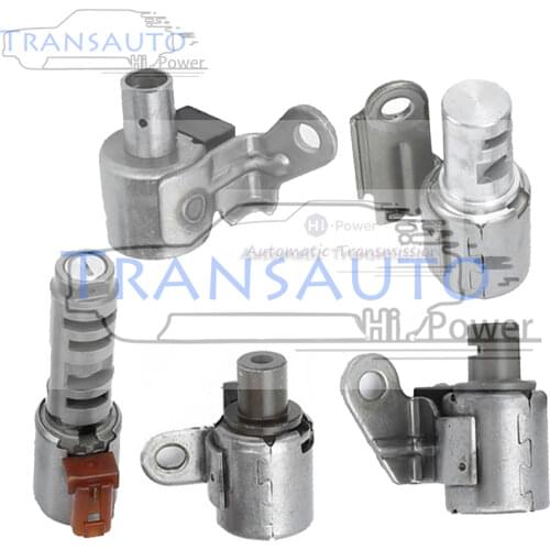 U340E Transmission Solenoid Kit set 5PCS for Toyota Allion 2002-2007 4 SP FWD 1.5L U340E U340F U341E