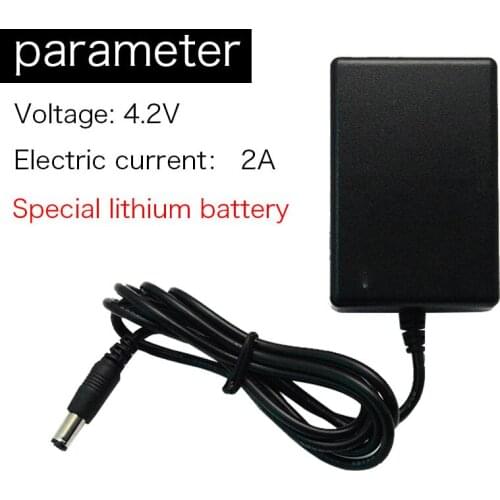 High-Quality KingWei 4.2V 2A Motorcycle Storage Battery Fast Charger for Lithium Li ion Battery Pack Charger