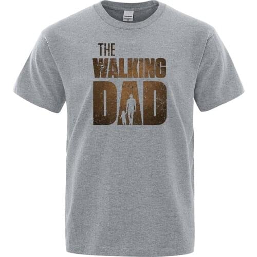 Negan The Walking Dad Funny Men T Shirts Printed 2020 Summer Hip Hop Tshirt High Quality Harajuku Cotton Short Sleeve T-shirt