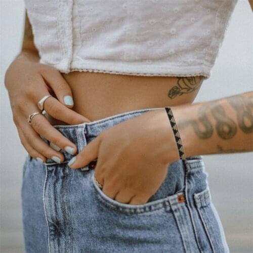 BLUESTAR Bohemian Glass Beads Chain Bracelet Miyuki Accessories Red Heart flamingo Charms Bracelet For Women 2020 Jewelry