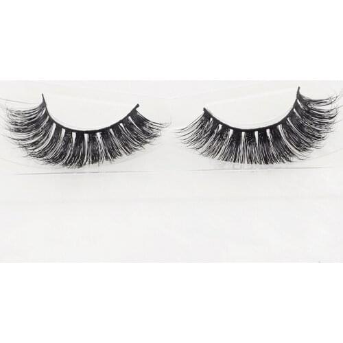 1 Pair Real 3D Mink Lashes Soft Natural False Eyelashes Mink Eyelashes Makeup Long Eye Lashes Eyelash Extension