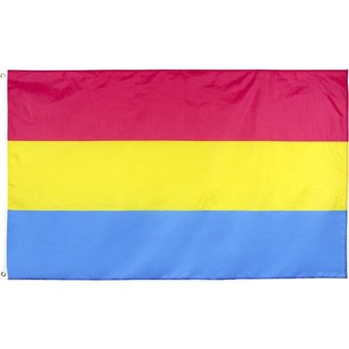 1PC 90x150cm Omnisexual LGBT pride Pan pansexual Flag