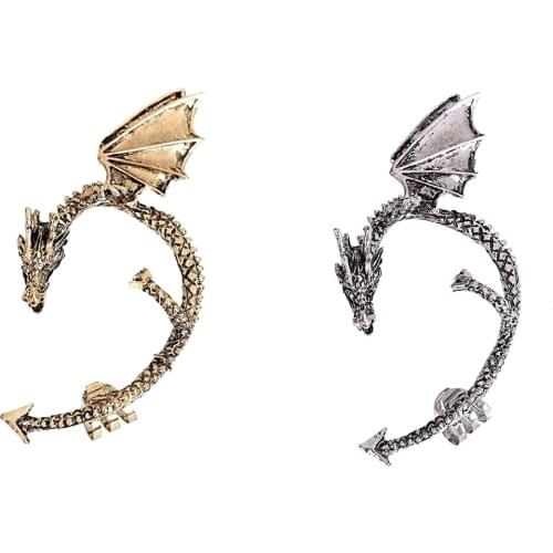1pcs Fashion Ear Cuffs Women Vintage Punk Ear Cuff Alloy Earring Jewelry Ear Loop Earrings Unique Cuasual Party Gift