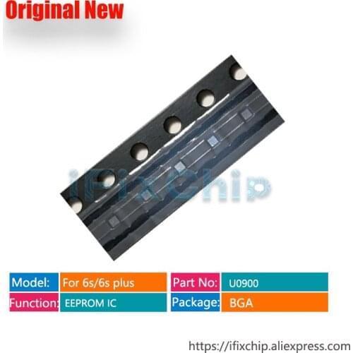 10pcs/lot U0900 M34128-FCS6 For iphone 6s & 6s plus ANTI-ROLLBACK EEPROM