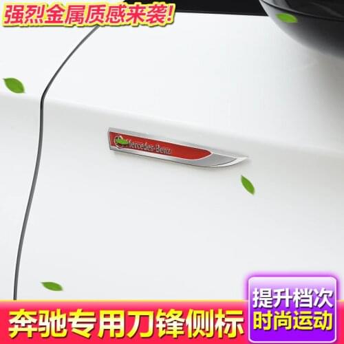 2021 Suitable For Benz Mercedes New E-class E300l C200l Glc260 Gla Cla Body Side Leaf Blade