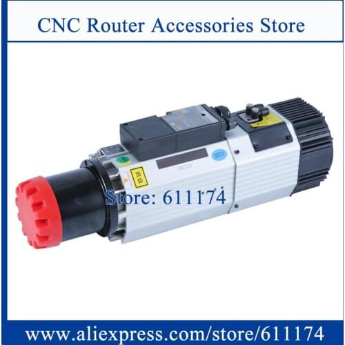 9KW ISO30 ATC Air cooled Spindle Motor 12000-18000rpm wood automatic Spindle AC220V/AC380V