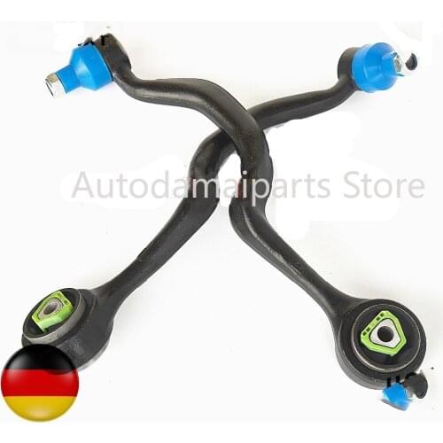 AP03 31121132159 31121132160 / 31121141097, 31121141098 1 x Pair New Front Upper Left + Right Control Arm for BMW 5 Series E34