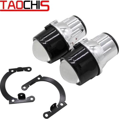 TAOCHIS Car-styling 2.5 fog lamp Bi-xenon projector lens dedicated For MITSUBISHI LANCER SPORT BACK H11 hid xenon light bulb