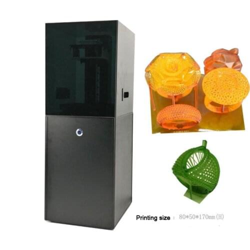 DLP 3D printing high precision LED projection printing dental jewelry high precision casting photosensitive resin machine