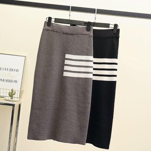 Женские вязаные юбки HAYBLST China At AliExpress