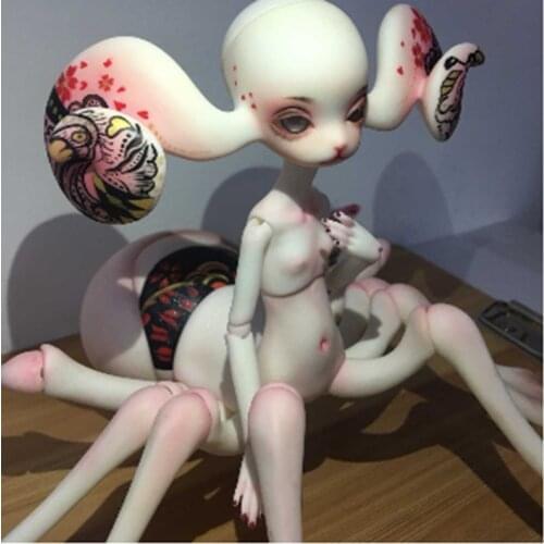 New product 2019 BJD BJD doll SD doll Xaviera small spider special body small pet joint doll Free shipping