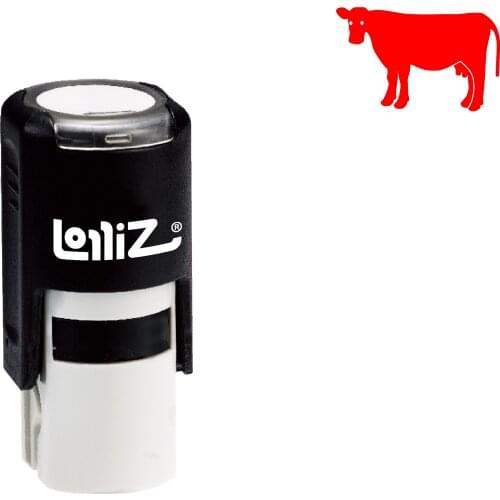 LolliZ Solid Animal Symbol Series Design #16 Self-Inking Rubber Stamp