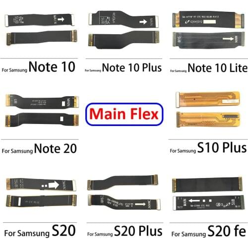 Main Board Motherboard Flex Cable Ribbon Replacement Parts For Samsung Galaxy A21S A31 A41 A51 A71