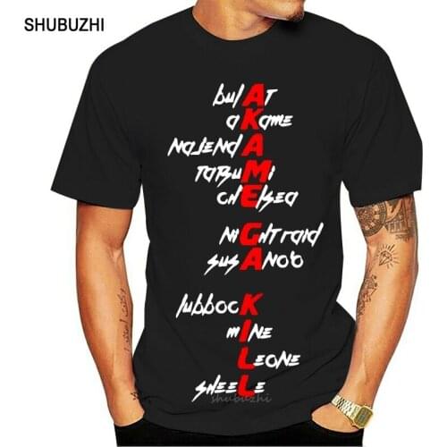 Fashion Cool Men T shirt Women Funny tshirt CROSSWORDS - Akame Ga Kill Customized Printed T-Shirt