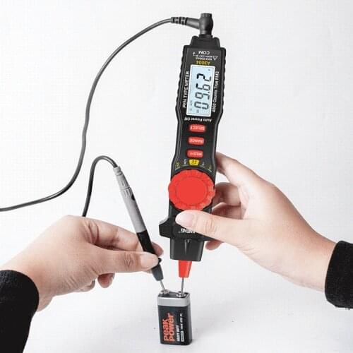 A3004 Multimeter Pen Type Meter 4000 Counts Non Contact Ac/dc Voltage Resistance Capacitance Diode Continuity Tester Tool