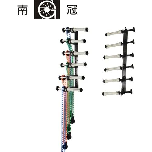 Ng-6w manual 6 shaft lift machine background rolling lifter Manual Control background support elevator remote controller roller