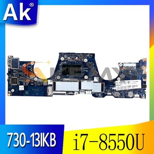 For Lenovo Yoga 730-13IKB laptop motherboard DLZP3 LA-F571P W/ CPU i7-8550U 8GB-RAM tested FRU 5B20Q95842 Mainboard