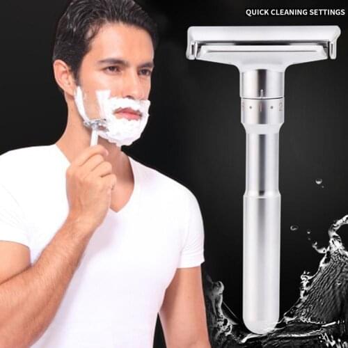 Adjustable Safety Razor And Base For Man Shaving Razor Classic And Shi Base 2000s Choose Ming Can Razor Razor Safety F0C7