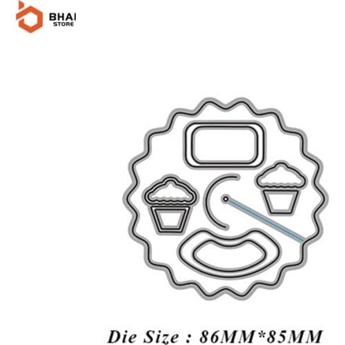 Carbon Steel Metal Cutting Die DIY Surprise Spin Card Suitable for Decorative Scrapbook Album Festival Card Making 2021