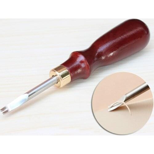 High Quality Craft Edge Leather Skiving Practical DIY Beveling Skiving Cutting Tool Keen Edge